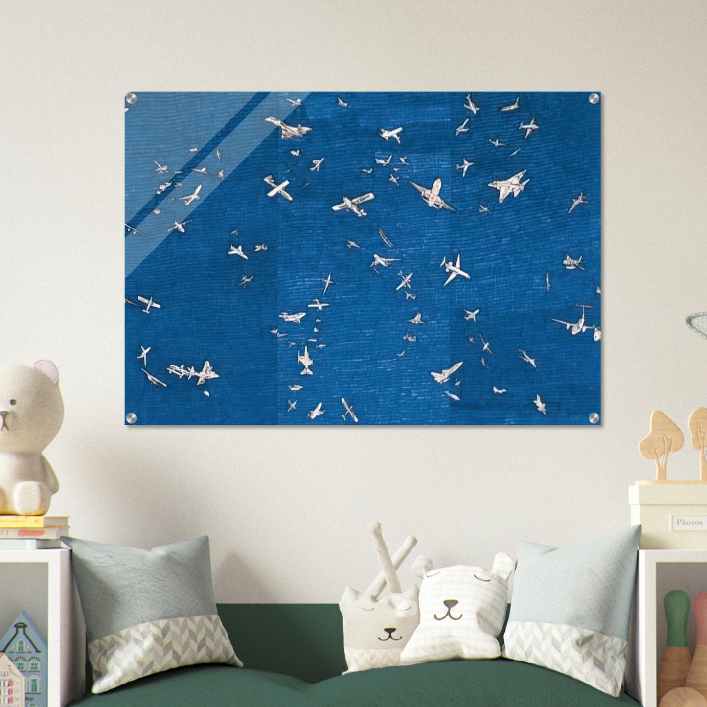 AEREI - Alighiero Boetti Acrylic Print - 70x100 cm / 28x40″ inches