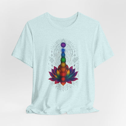 Chakra-Lotusblume, spiritueller Yoga-Liebhaber