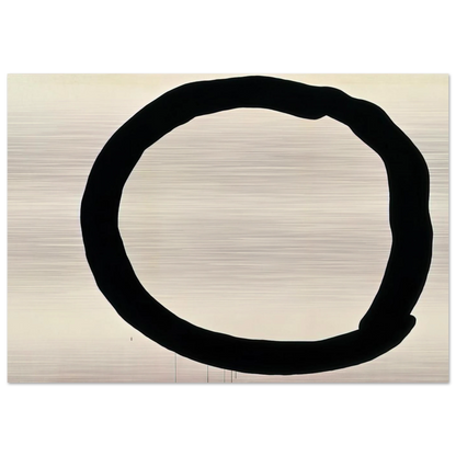 Work - 1965 - Jiro Yoshihara Brushed Aluminum Print - 70x100 cm / 28x40 inches | Jiro Yoshihara Aluminum Print | Jiro Yoshihara Prints