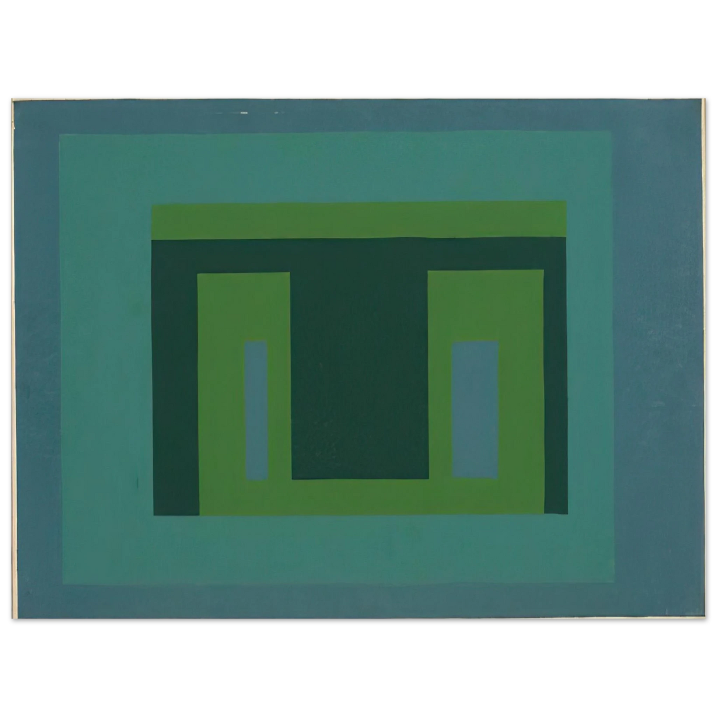 Josef Albers - VARIANT ADOBE 1956  75x100 cm / 30x40inches Fine Art Poster