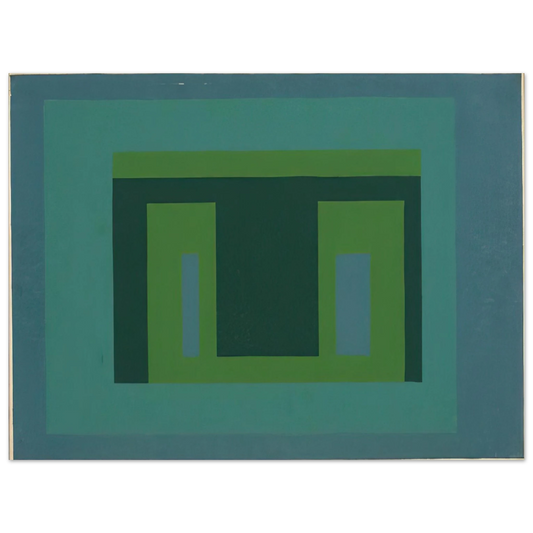 Josef Albers - VARIANT ADOBE 1956  75x100 cm / 30x40inches Fine Art Poster