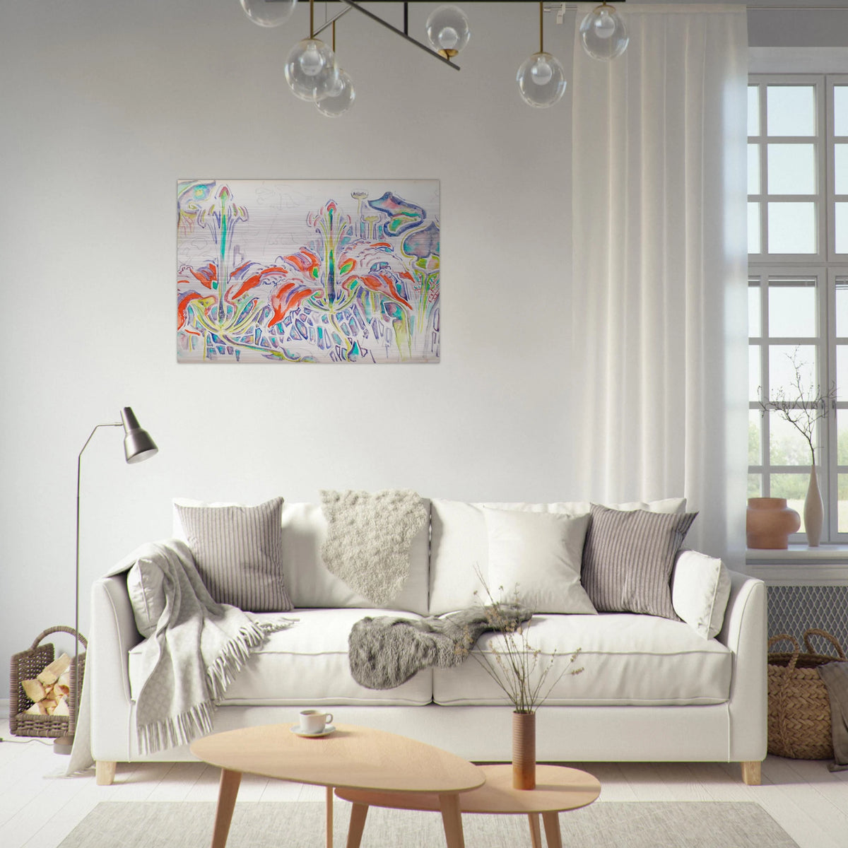 Walter Anderson - Walter Anderson Brushed Aluminum Print - 70x100 cm / 28x40 inches | Walter Anderson Aluminum Print | Walter Anderson Prints