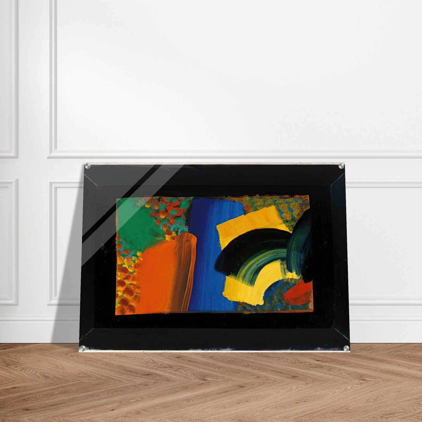 Patrick Caulfield in Italy - 1992 - Howard Hodgkin Acrylic Print - 70x100 cm / 28x40″ inches