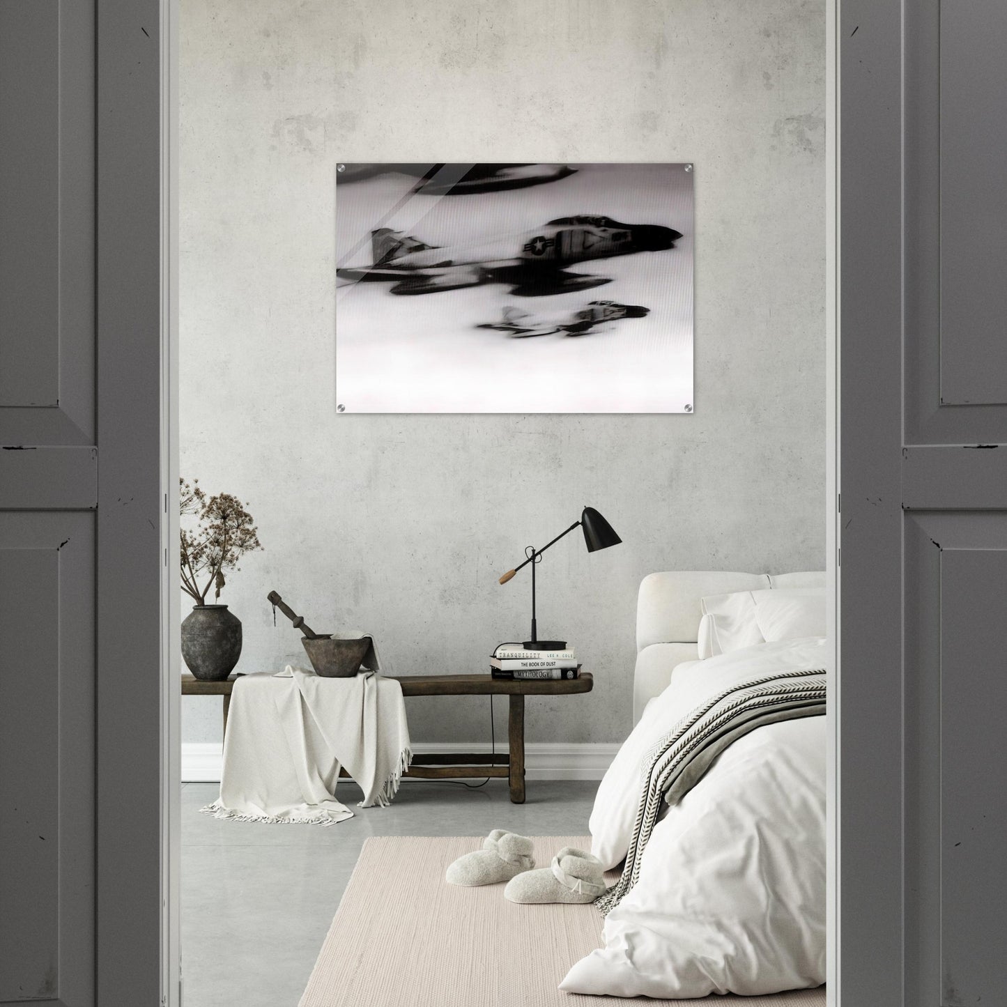 PHANTOM INTERCEPTORS - Gerhard Richter Acrylic Print - 70x100 cm / 28x40″ inches