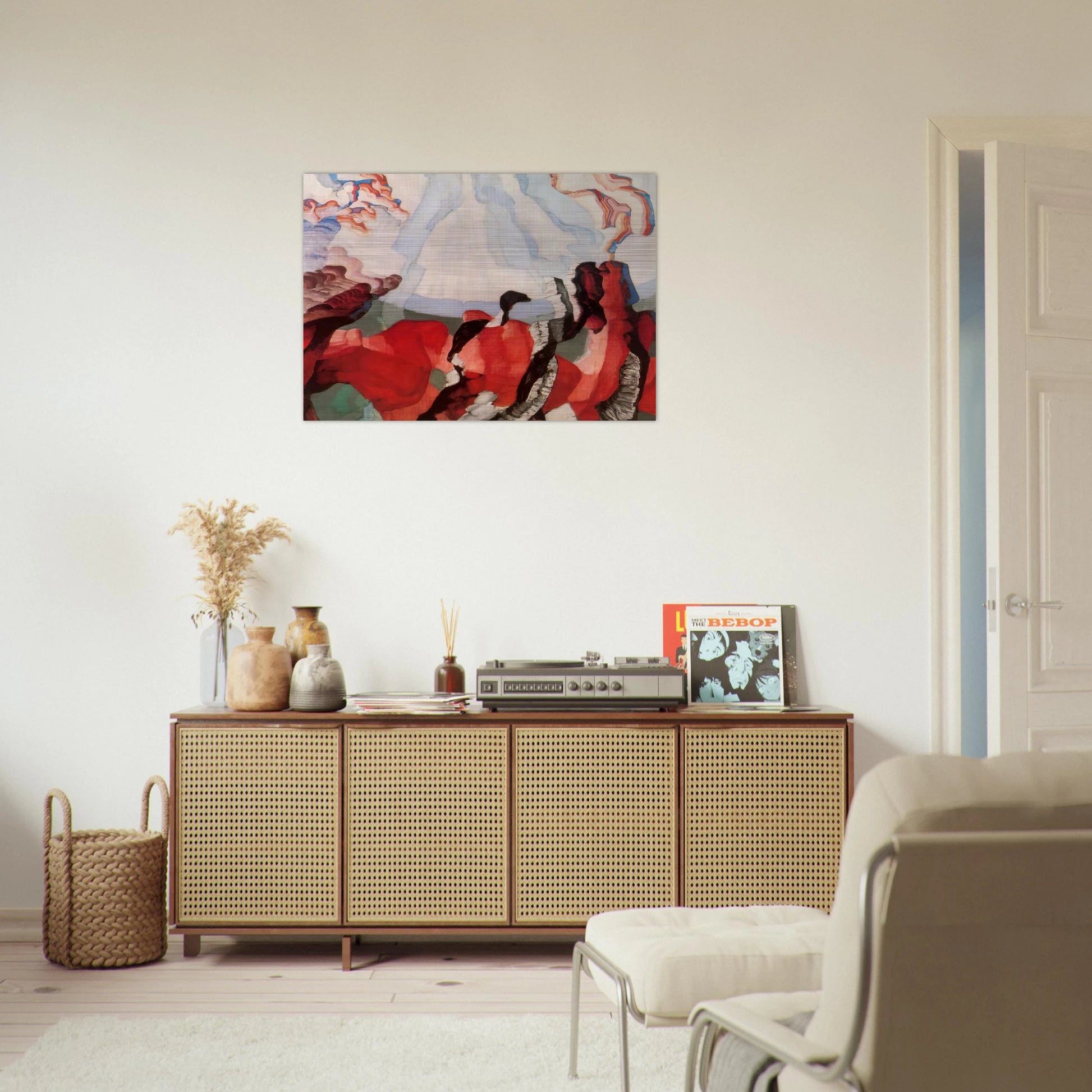 Creation - Frantisek Kupka Brushed Aluminum Print - 70x100 cm / 28x40 inches | Frantisek Kupka Aluminum Print | Frantisek Kupka Prints