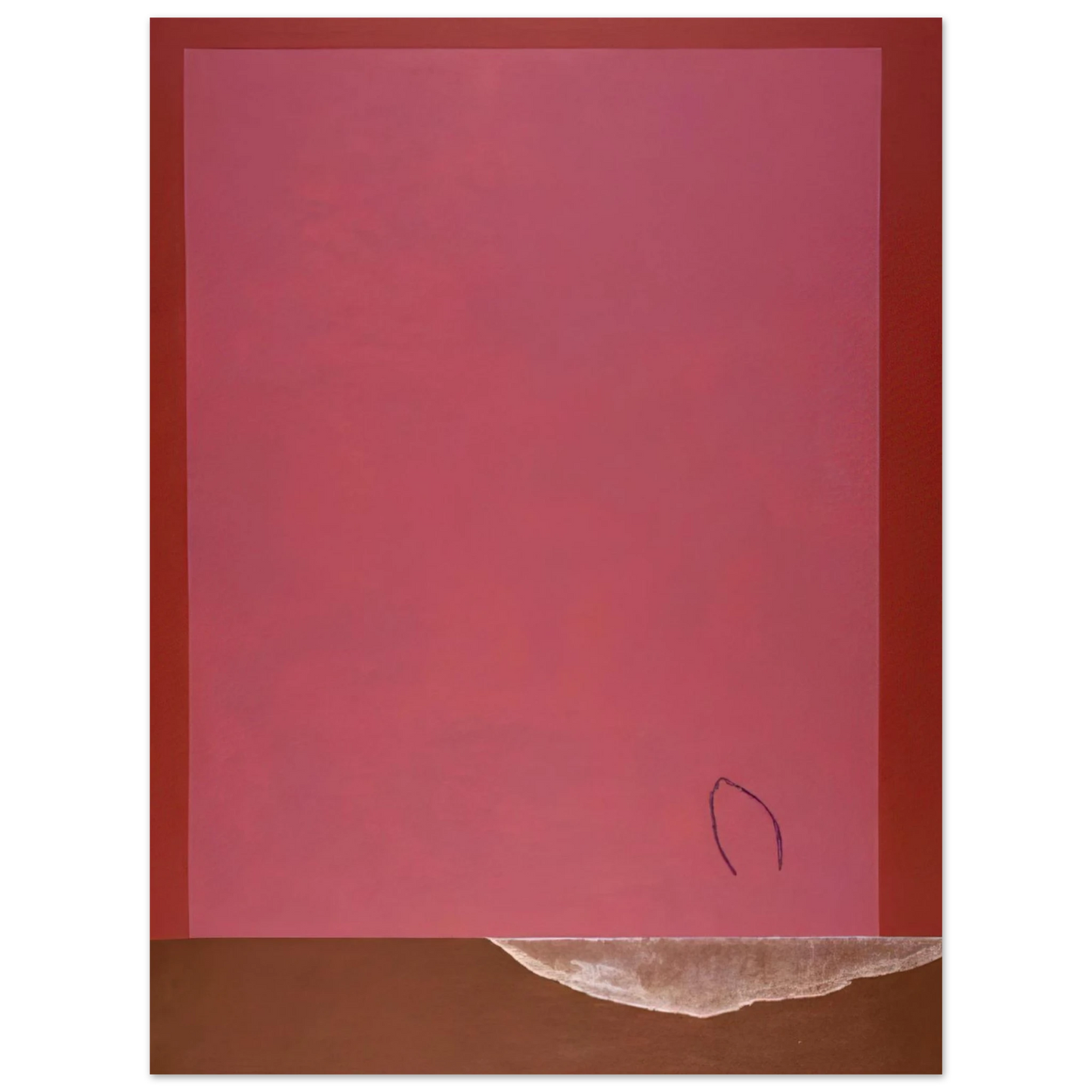 Theodoros Stamos - Infinity field, Nemea Series #5 - 1973  75x100 cm / 30x40inches Fine Art Poster