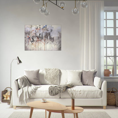 HOMAGE TO MEIRRONIER - Salvador Dali Brushed Aluminum Print - 70x100 cm / 28x40 inches | Salvador Dali Aluminum Print | Salvador Dali Prints