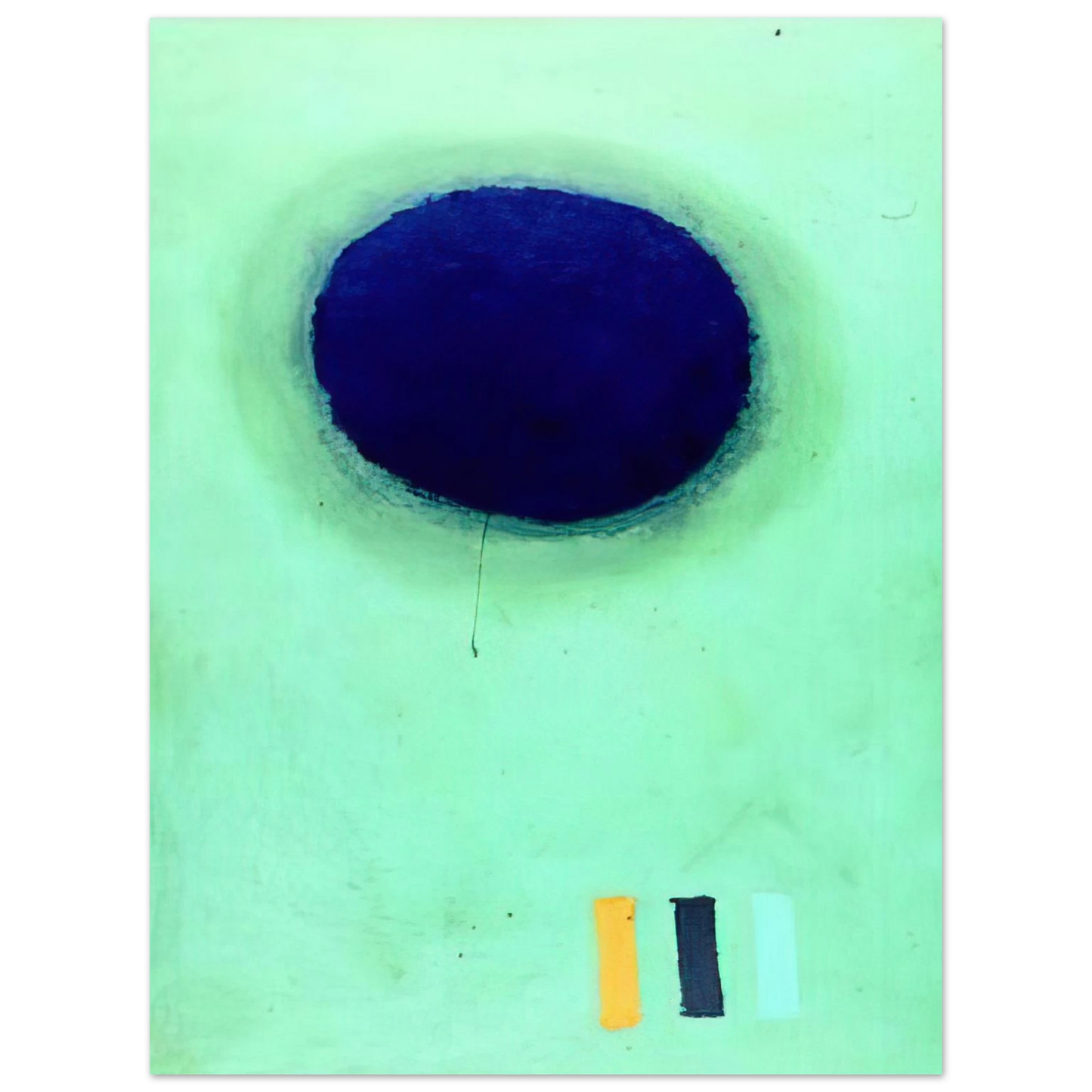 Adolph Gottlieb - Vert - 1964  75x100 cm / 30x40inches Fine Art Poster