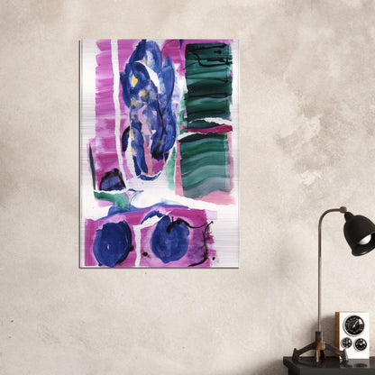 Variations I on Clark's Cove - Grace Hartigan Brushed Aluminum Print - 70x100 cm / 28x40 inches | Grace Hartigan Aluminum Print | Grace Hartigan Prints