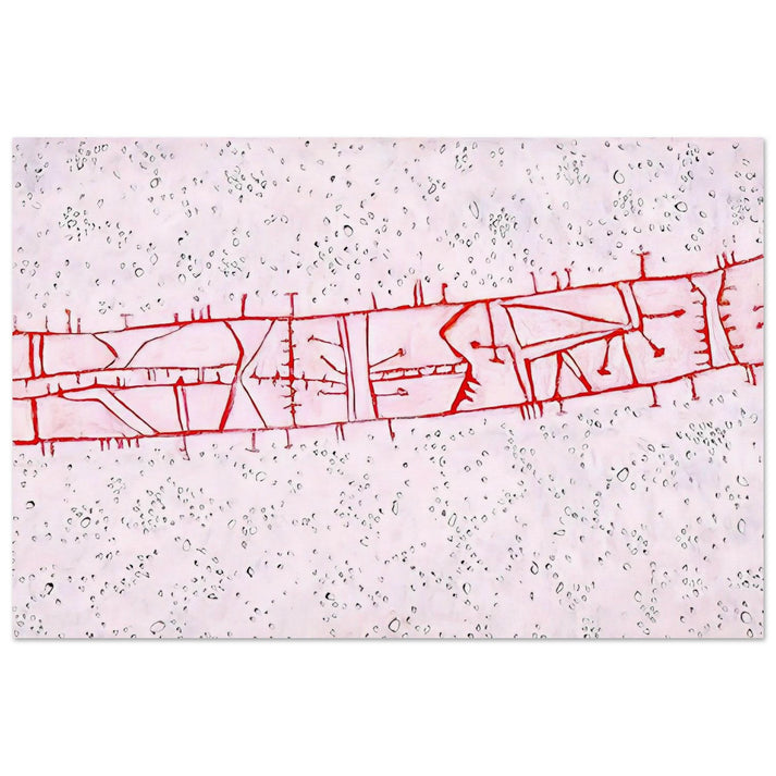 Bridge - 1952 - Gene Davis Art Prints - 100x150 cm / 40x60″ inches | Gene Davis Poster | Gene Davis Prints