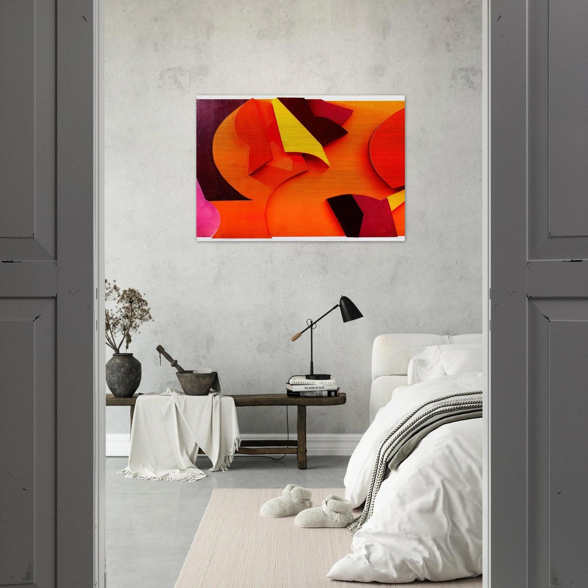 Abstract Composition - Jean Arp Brushed Aluminum Print - 70x100 cm / 28x40 inches | Jean Arp Aluminum Print | Jean Arp Prints