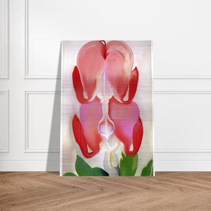 Bleeding Heart - Georgia O'Keeffe Brushed Aluminum Print - 70x100 cm / 28x40 inches | Georgia O'Keeffe Aluminum Print | Georgia O'Keeffe Prints
