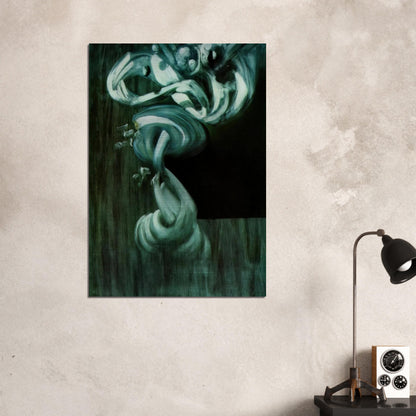 STUDY FOR A FRUIT BOWL IN STILL LIFE FAST MOVING - Salvador Dali Brushed Aluminum Print - 70x100 cm / 28x40 inches | Salvador Dali Aluminum Print | Salvador Dali Prints