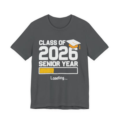 Abschluss-T-Shirt für den Jahrgang 2026, Abschluss-Shirt, Unisex-Abschlussgeschenk, Kleidung für Highschool-Absolventen, T-Shirt für Studienanfänger