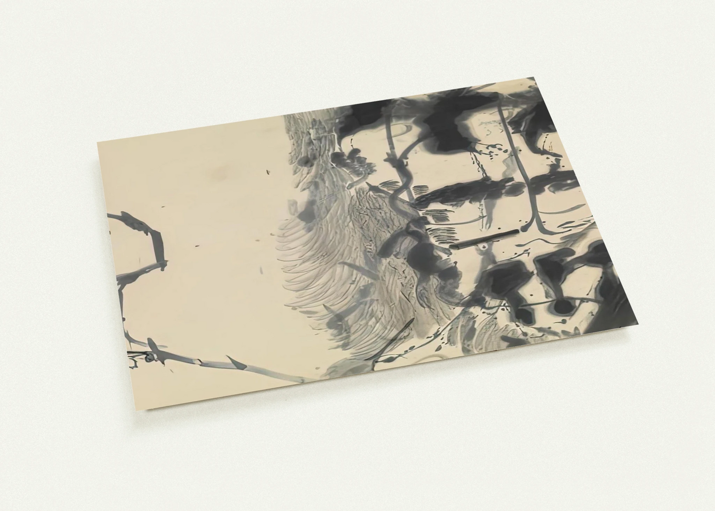 New York Bamboo, 1957- By Helen Frankenthaler Pack of 10 Post Cards | Helen Frankenthaler Post Cards | A6 (10.5 x 14.8 cm) - 4.1 x 5.8 inches