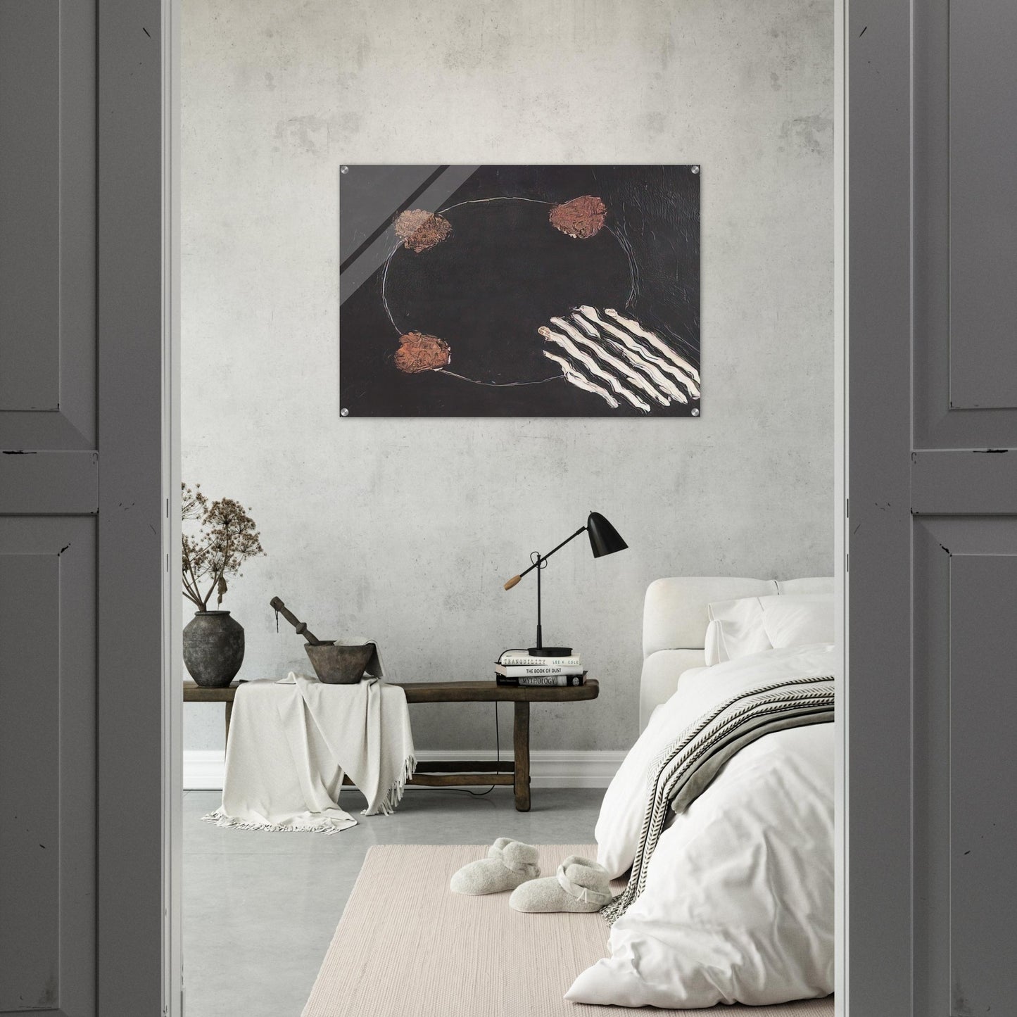 Untitled, No. 14 - 1952 - Forrest Bess Acrylic Print - 70x100 cm / 28x40″ inches