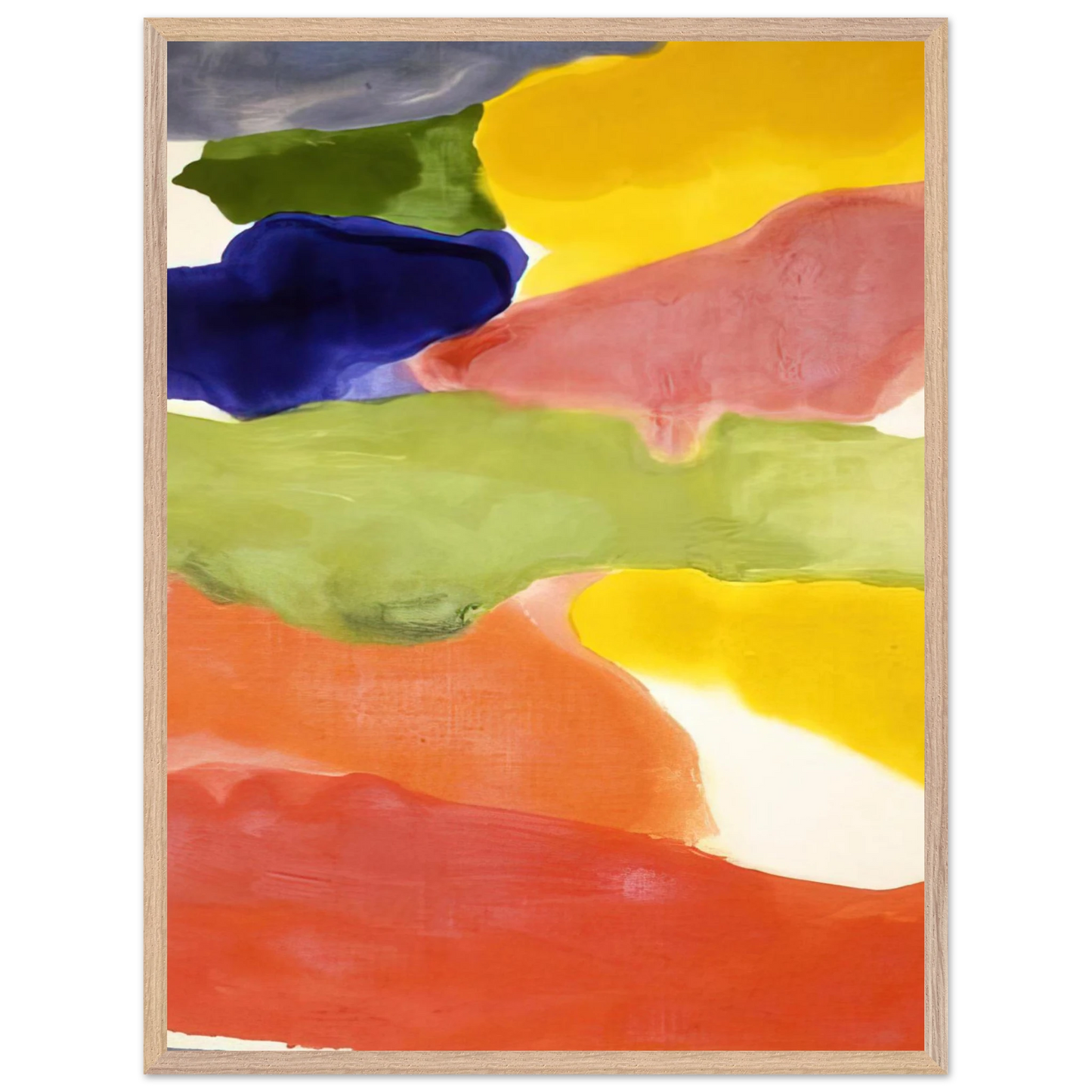 Helen Frankenthaler - Tutti-Fruitti - 1966 Wall art - 45x60 cm / 18x24 inches - Fine Art Poster-canvas - -