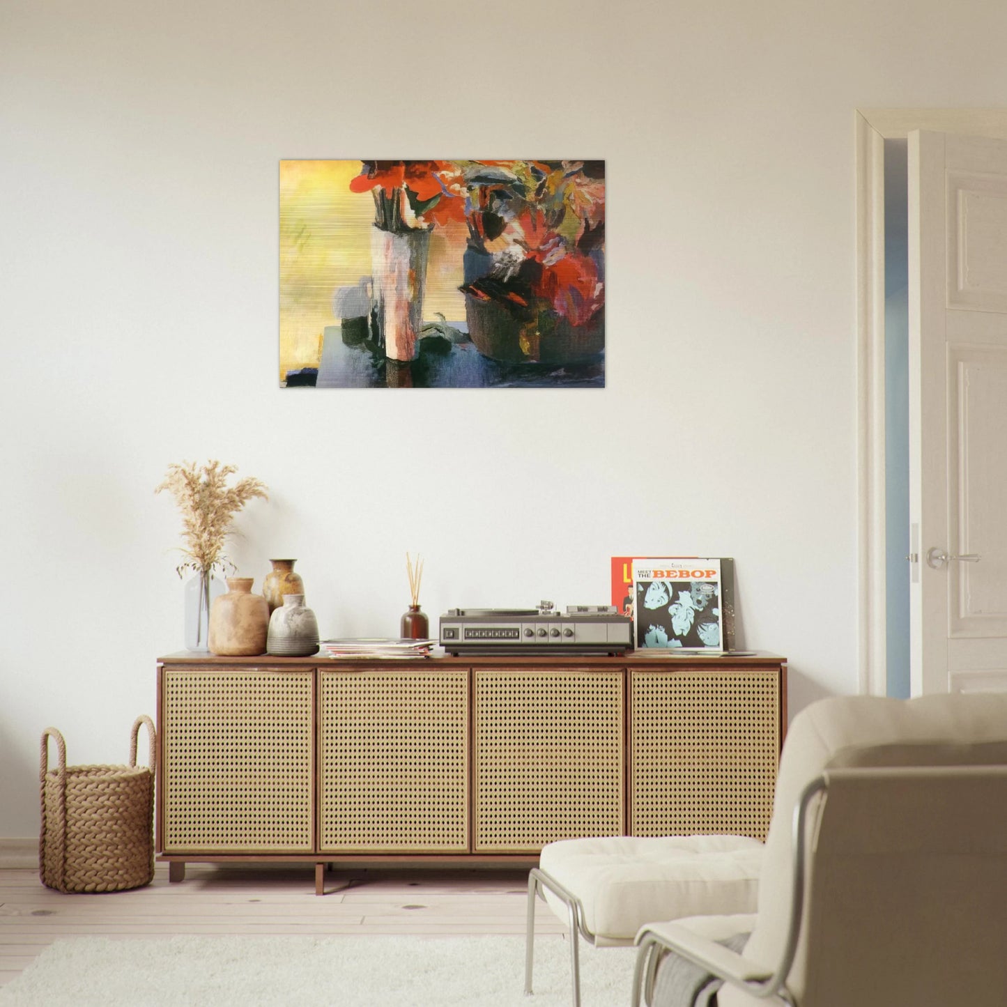 Untitled - Expressionism - Menez Brushed Aluminum Print - 70x100 cm / 28x40 inches | Menez Aluminum Print | Menez Prints