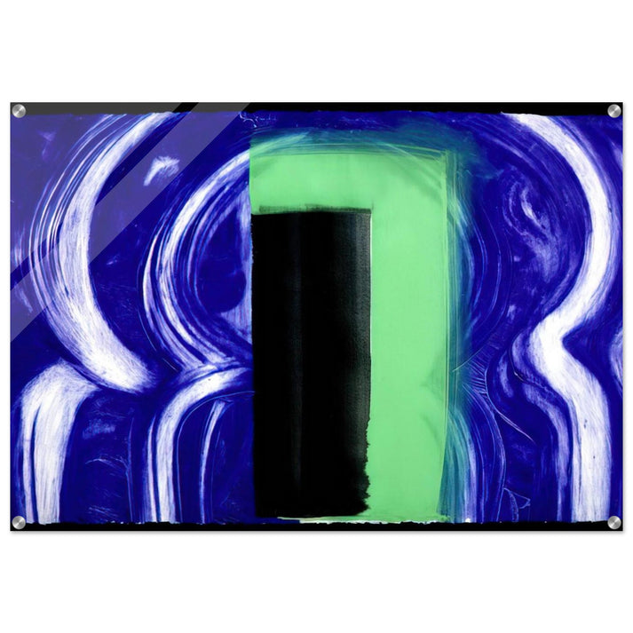 Moroccan Door - 1991 - Howard Hodgkin Acrylic Print - 70x100 cm / 28x40″ inches