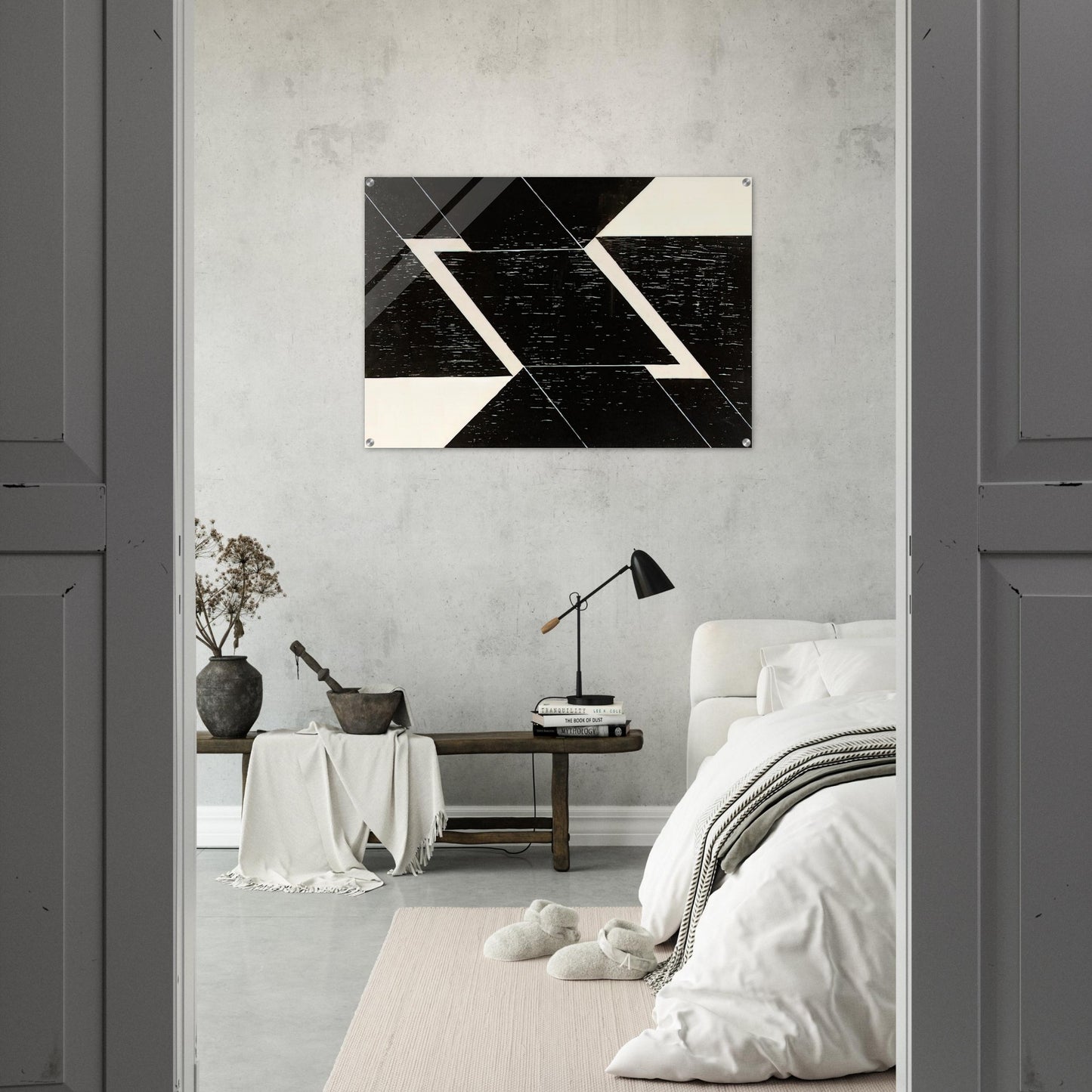 Tecelar - 1955 - Lygia Pape Acrylic Print - 70x100 cm / 28x40″ inches