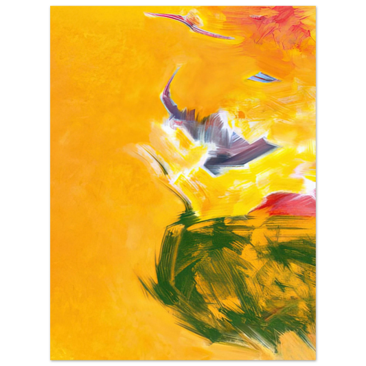 Hassel Smith - Untitled - 1987  75x100 cm / 30x40inches Fine Art Poster