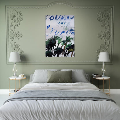 Souvenir - Cy Twombly Brushed Aluminum Print - 70x100 cm / 28x40 inches | Cy Twombly Aluminum Print | Cy Twombly Prints