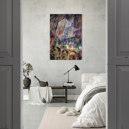 Untitled - Expressionism - Konrad Zuse Brushed Aluminum Print - 70x100 cm / 28x40 inches | Konrad Zuse Aluminum Print | Konrad Zuse Prints