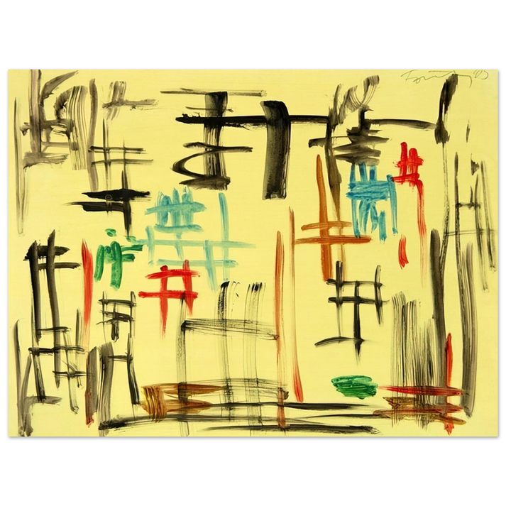 Gunther Forg - Untitled 05.B.0098 - 2005  75x100 cm / 30x40inches Fine Art Poster