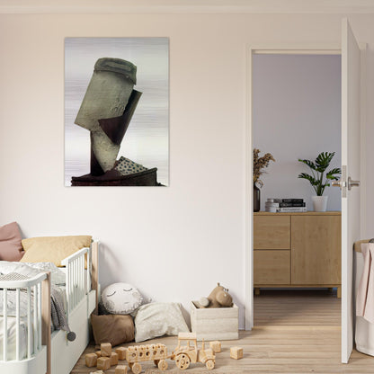 Glass - Pablo Picasso Brushed Aluminum Print - 70x100 cm / 28x40 inches | Pablo Picasso Aluminum Print | Pablo Picasso Prints