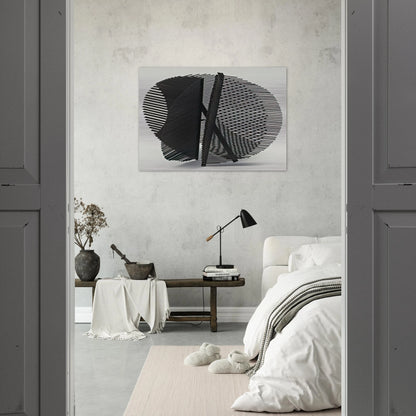Esfera - 1959 - Gego Brushed Aluminum Print - 70x100 cm / 28x40 inches | Gego Aluminum Print | Gego Prints