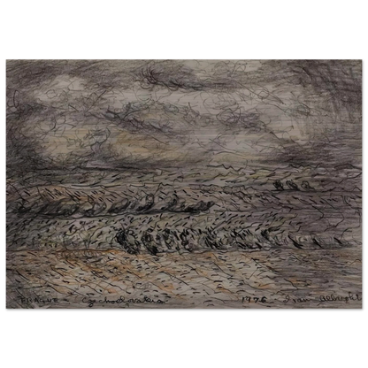 NEAR PRAGUE CZECHOSLOVAKIA 1976 - Ivan Albright Brushed Aluminum Print - 70x100 cm / 28x40 inches | Ivan Albright Aluminum Print | Ivan Albright Prints