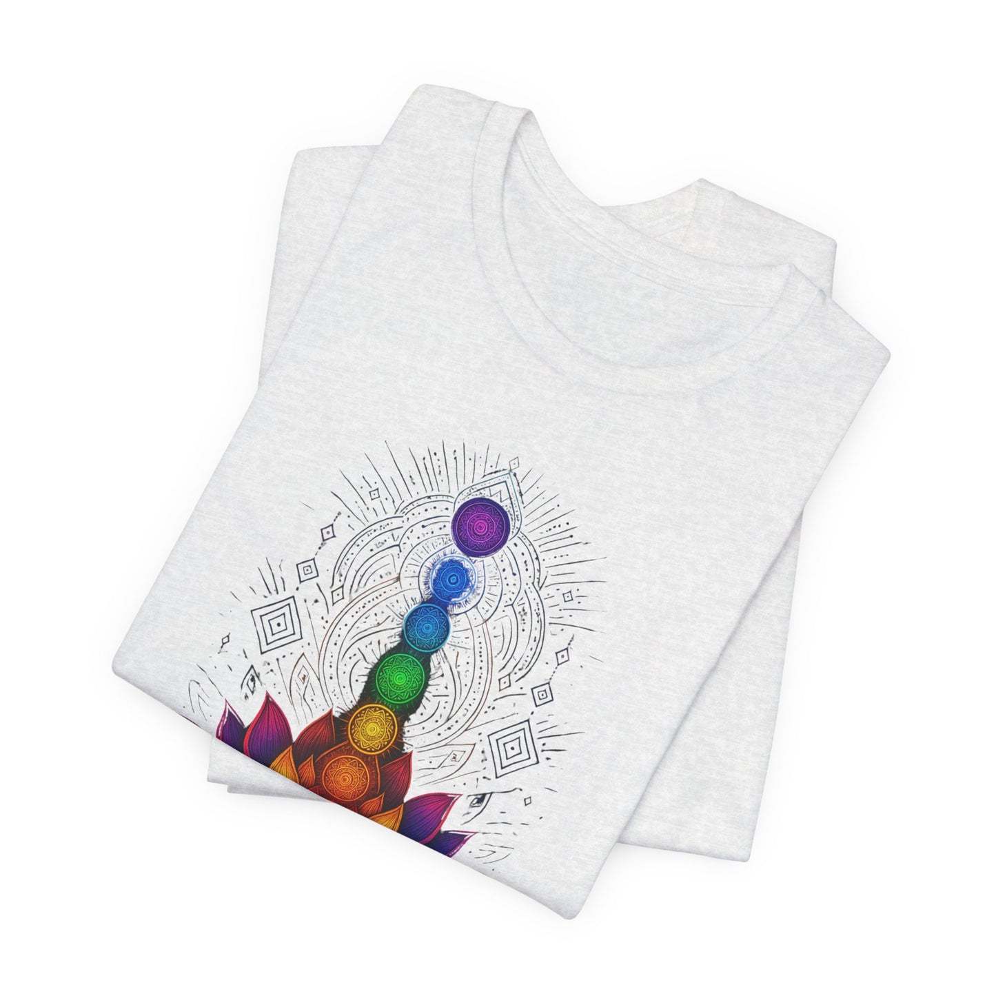 Chakra-Lotusblume, spiritueller Yoga-Liebhaber