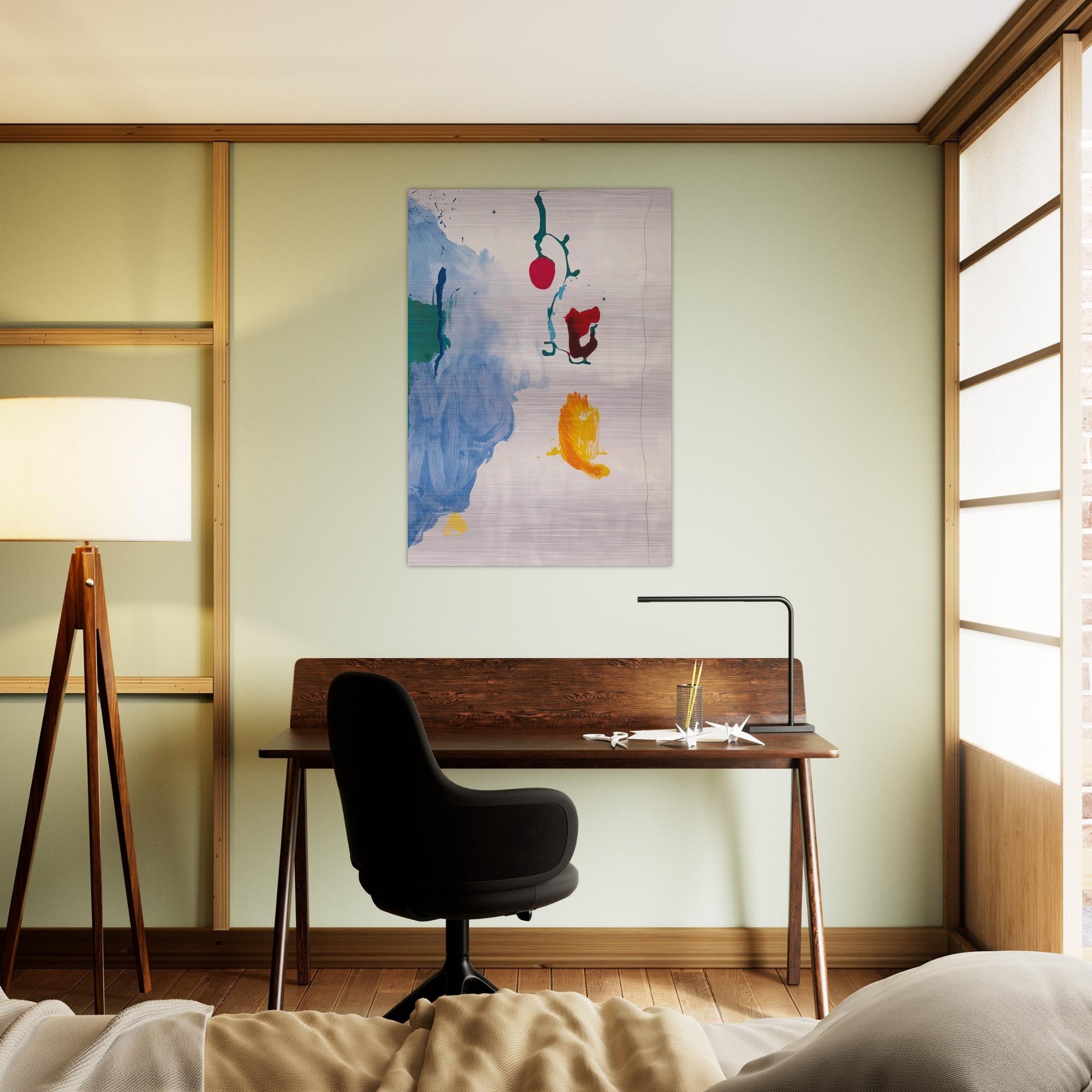Eve - 1995 - Helen Frankenthaler Brushed Aluminum Print - 70x100 cm / 28x40 inches | Helen Frankenthaler Aluminum Print | Helen Frankenthaler Prints
