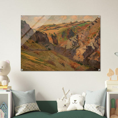 Caves Prunal near Pontgibaud Auvergne - Armand Guillaumin Acrylic Print - 70x100 cm / 28x40″ inches | Armand Guillaumin Wall Art | Armand Guillaumin Prints