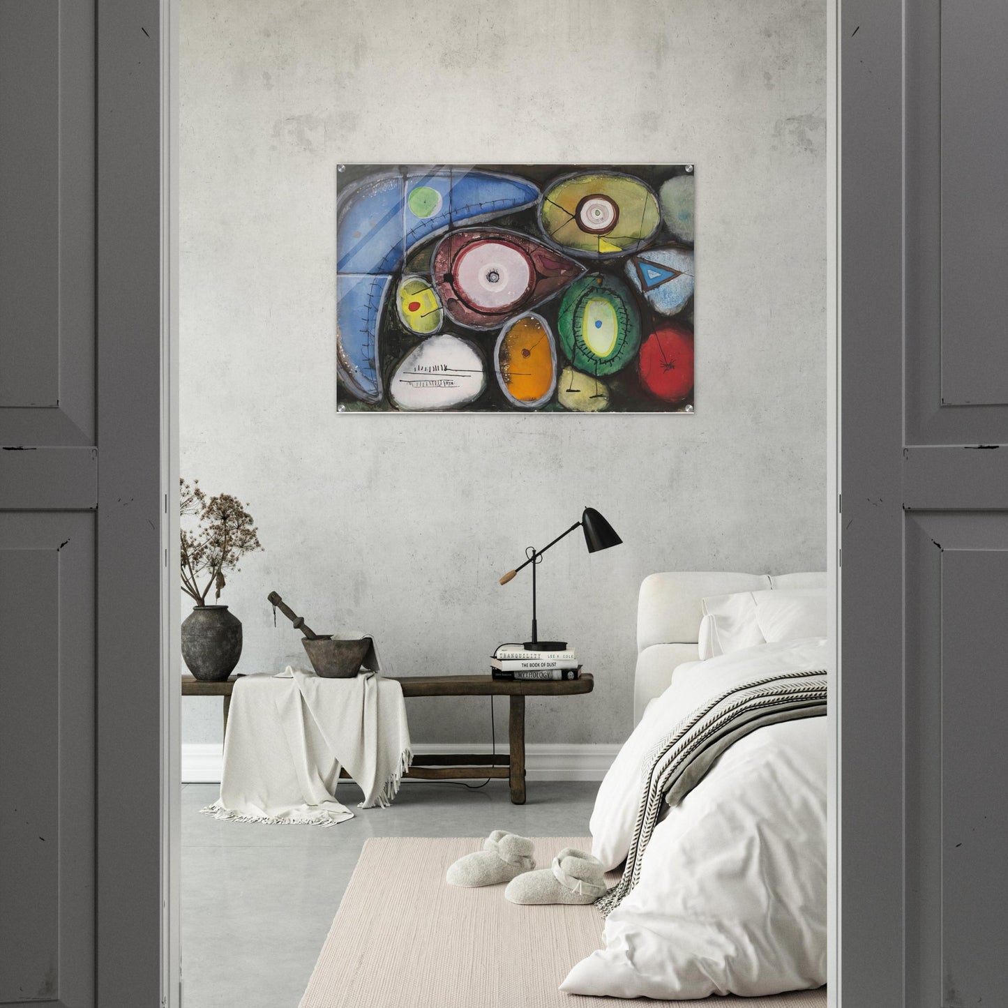 Untitled - 1946 - Richard Pousette-Dart Acrylic Print - 70x100 cm / 28x40″ inches
