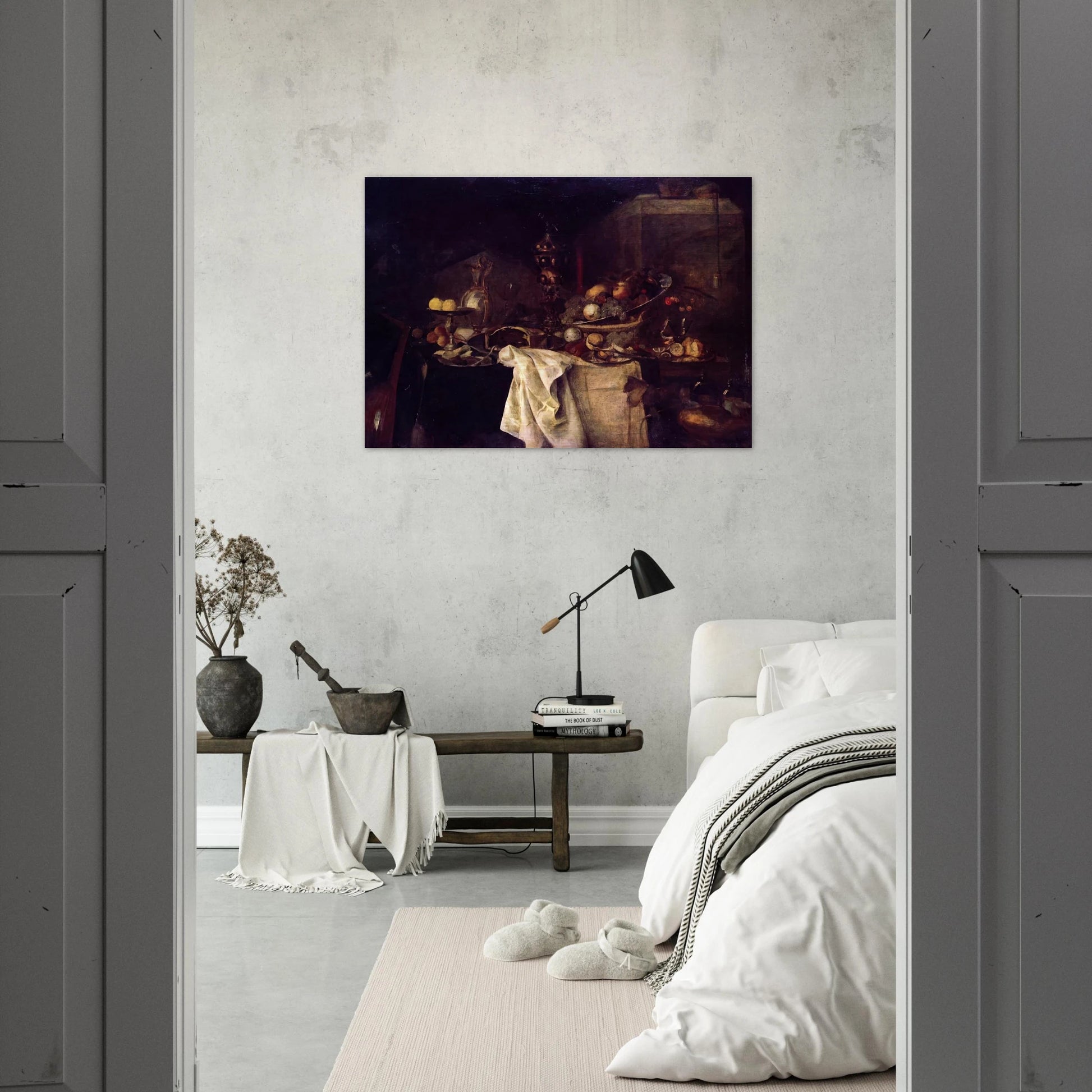 LA DESERTE AFTER JAN DAVIDSZ DE HEEM 1893 - Henri Matisse Brushed Aluminum Print - 70x100 cm / 28x40 inches | Henri Matisse Aluminum Print | Henri Matisse Prints