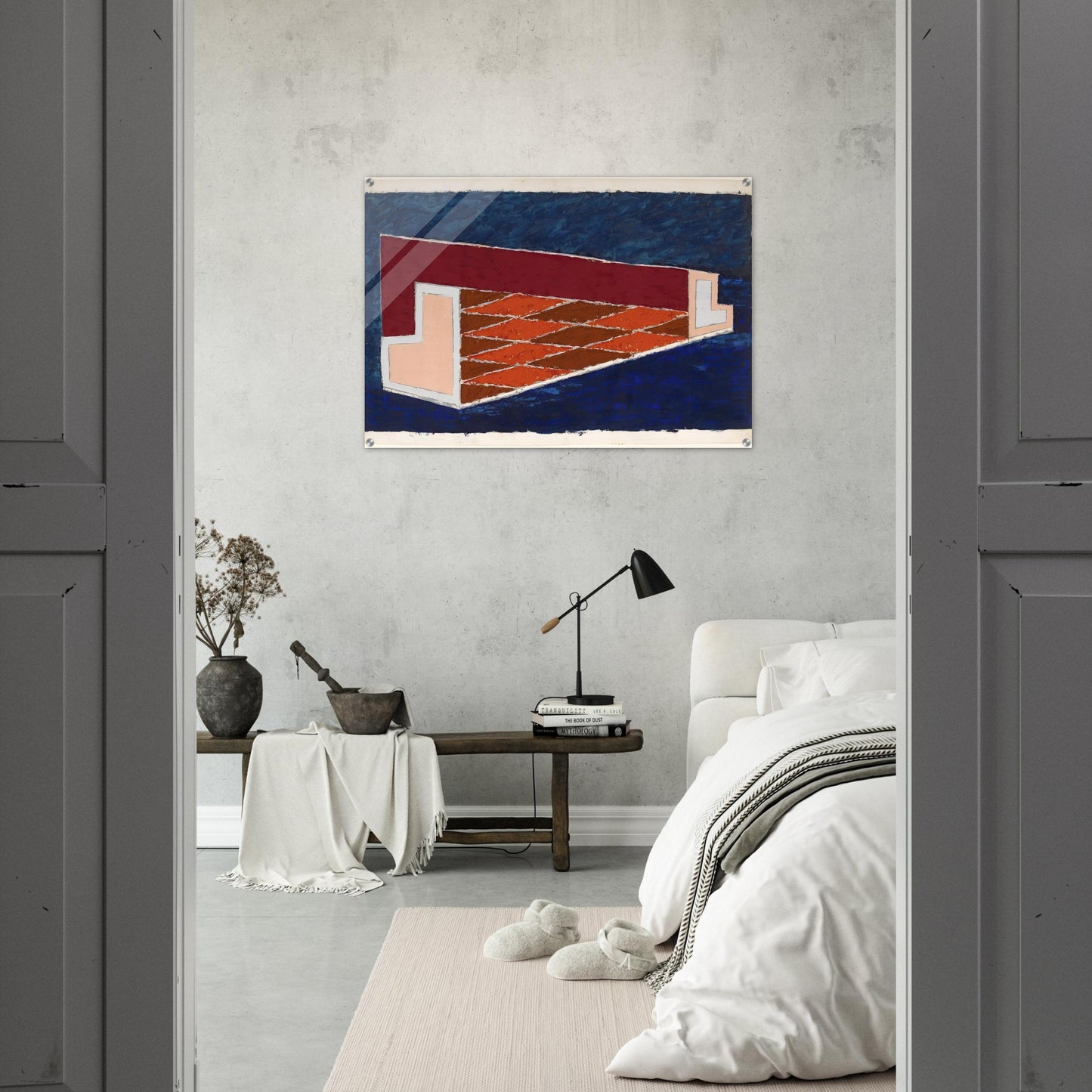 ABSTRACT 1940 - Josef Albers Acrylic Print - 70x100 cm / 28x40″ inches