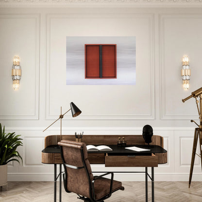 Untitled 101 Spring Street - 1962 - Donald Judd Brushed Aluminum Print - 70x100 cm / 28x40 inches | Donald Judd Aluminum Print | Donald Judd Prints