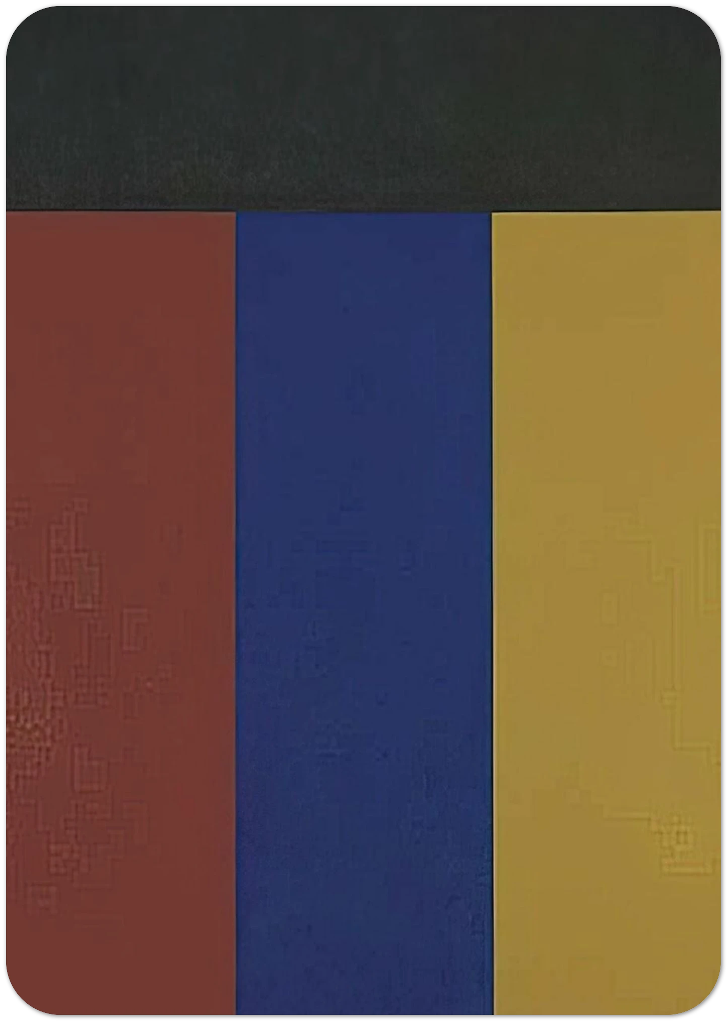 Elements V - 1984 By Brice Marden Pack of 10 Post Cards | Brice Marden Post Cards | A6 (10.5 x 14.8 cm) - 4.1 x 5.8 inches