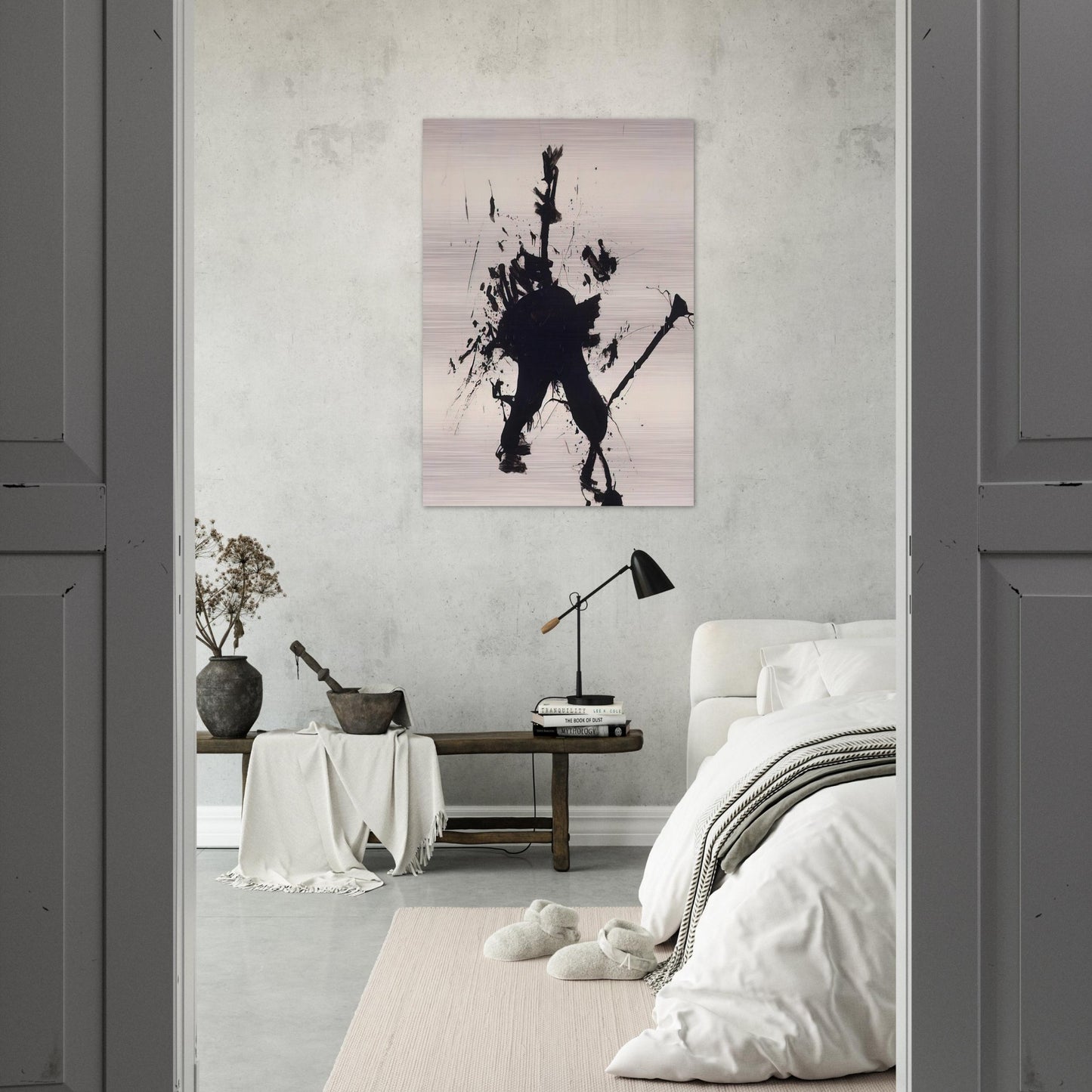 Don Quixote - Hans Hofmann Brushed Aluminum Print - 70x100 cm / 28x40 inches | Hans Hofmann Aluminum Print | Hans Hofmann Prints