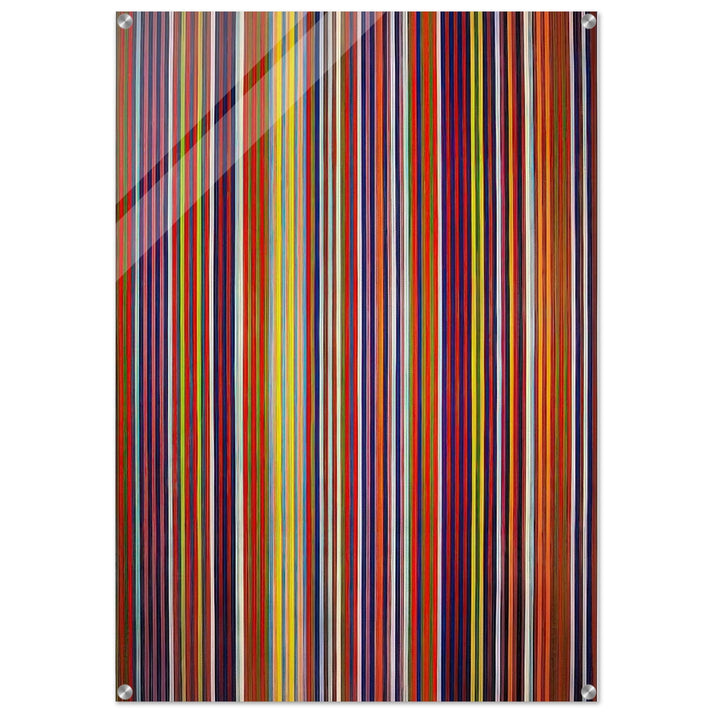 Untitled - 1964 - Gene Davis Acrylic Print - 70x100 cm / 28x40″ inches | Gene Davis Wall Art | Gene Davis Prints