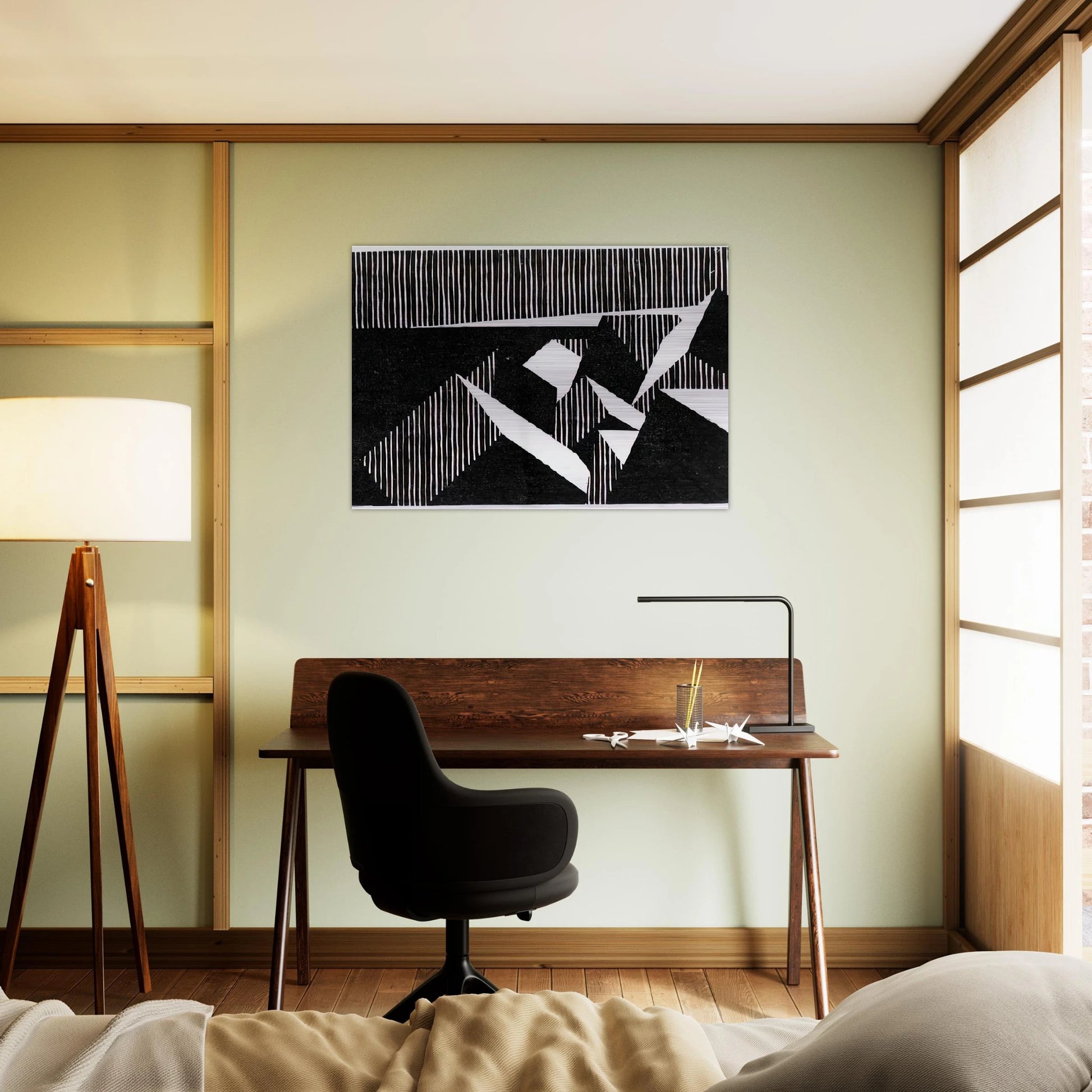 ESCHER (8) - MC Escher Brushed Aluminum Print - 70x100 cm / 28x40 inches | MC Escher Aluminum Print | MC Escher Prints