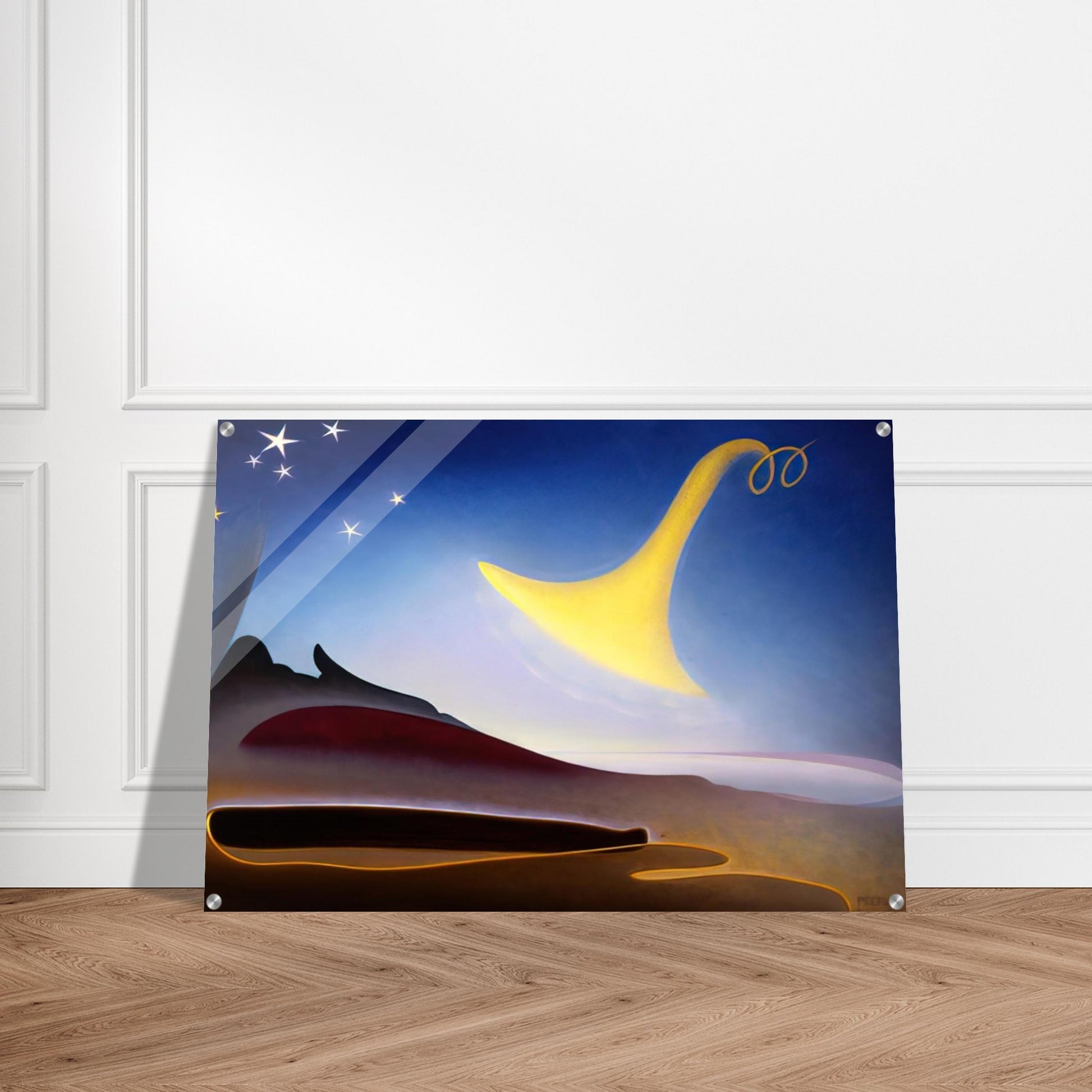 Awakening Memory of Father - 1943 - Agnes Lawrence Pelton Acrylic Print - 70x100 cm / 28x40″ inches