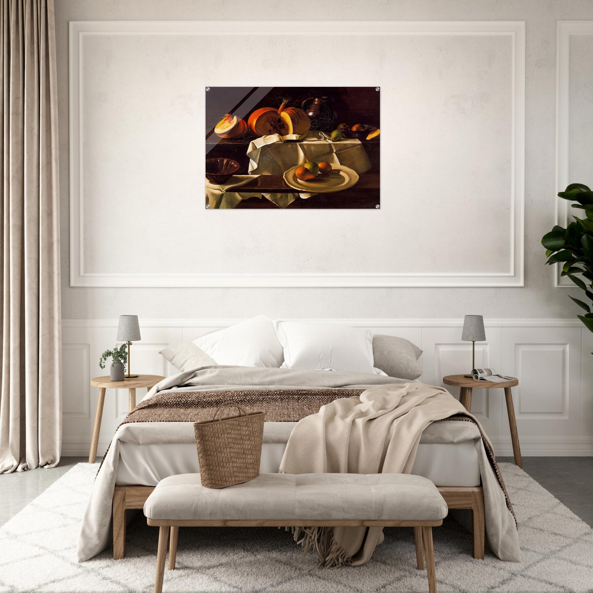 THE STILL LIFE WITH PUMPKIN 1939 - Andre Derain Acrylic Print - 70x100 cm / 28x40″ inches