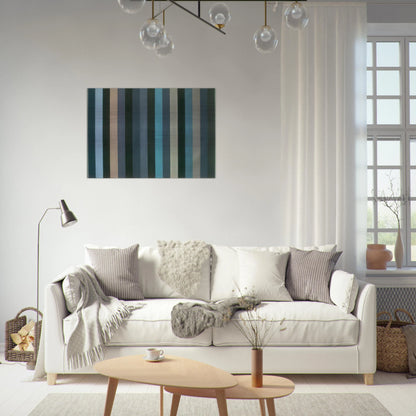 Moroccan Midnight - 1984 - Gene Davis Brushed Aluminum Print - 70x100 cm / 28x40 inches | Gene Davis Aluminum Print | Gene Davis Prints