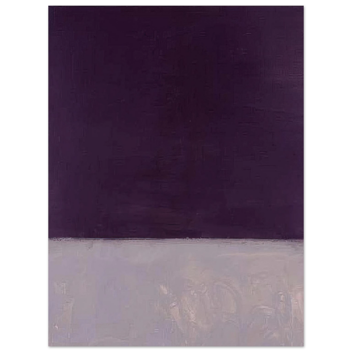Mark Rothko - Untitled Black and Gray - 1970 Wall Art - 21x29.7 cm / 8x12" - Fine Art Poster-canvas - -