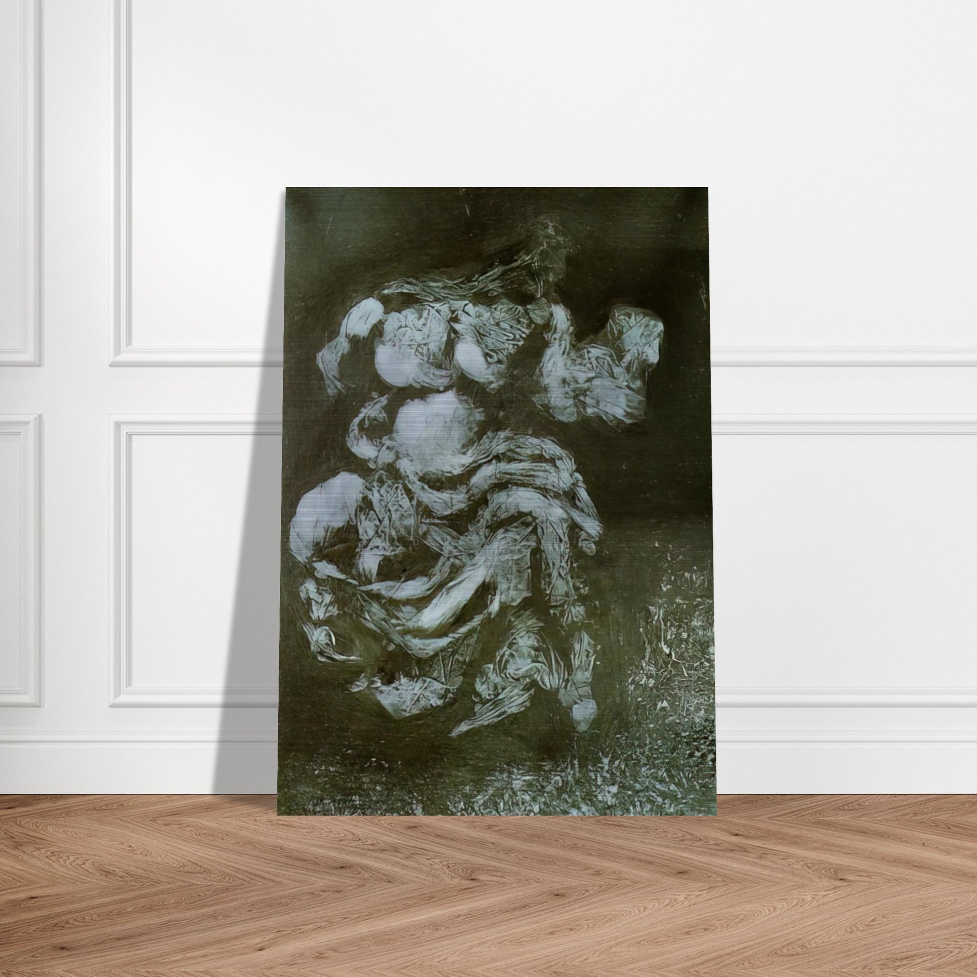 A FATE OF THE PARTHENON - Salvador Dali Brushed Aluminum Print - 70x100 cm / 28x40 inches | Salvador Dali Aluminum Print | Salvador Dali Prints