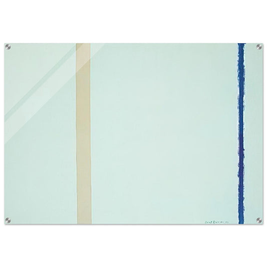 White Fire I - Barnett Newman Acrylic Print - 70x100 cm / 28x40″ inches