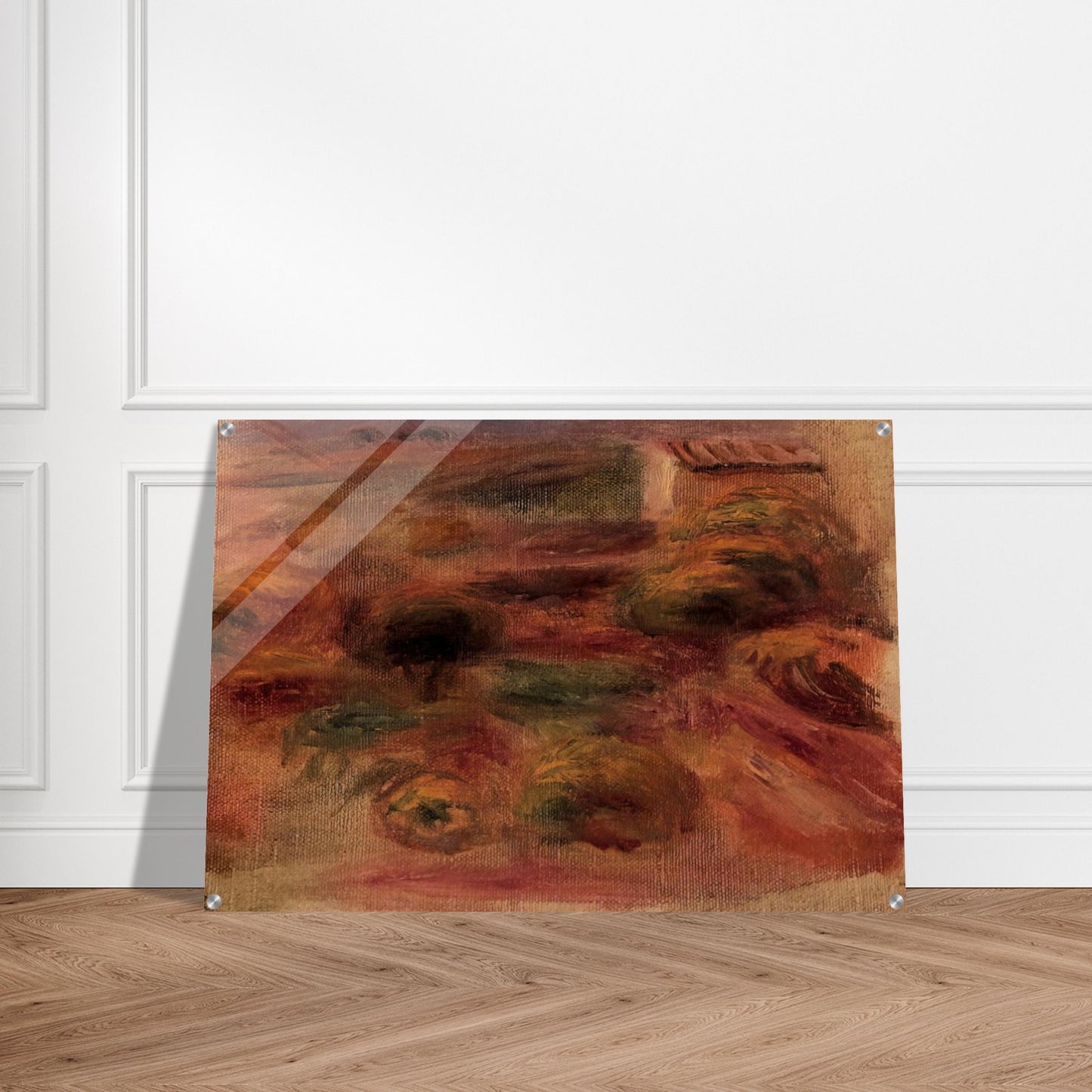 The Artist s Home - Pierre-Auguste Renoir Acrylic Print - 70x100 cm / 28x40″ inches