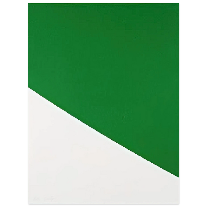 Ellsworth Kelly - Green Curve  75x100 cm / 30x40inches Fine Art Poster